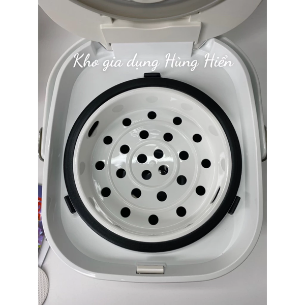 Nồi cơm điện cao tần Tefal RK604165 - Dung tích 0.7 lít - Công suất 800W - Hàng chính hãng - Bảo hành 24 tháng