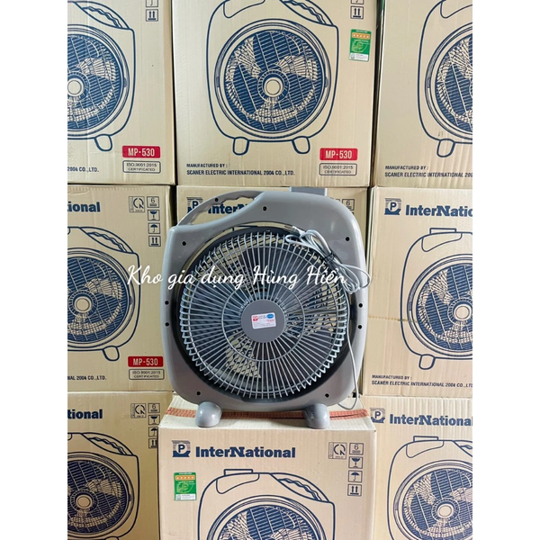 Quạt Hộp Tản Thái Lan International Chính Hãng - Bảo Hành 24 Tháng