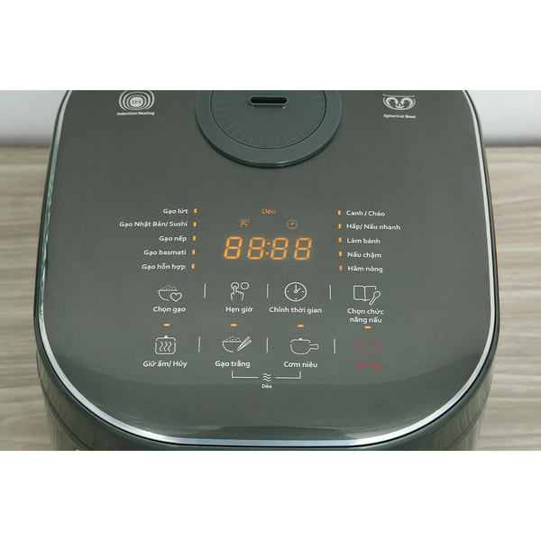 Nồi Cơm Cao Tần Tefal - RK818A68 - Dung tích 1.8L - Công suất 1200W - Bảo hành 24 tháng