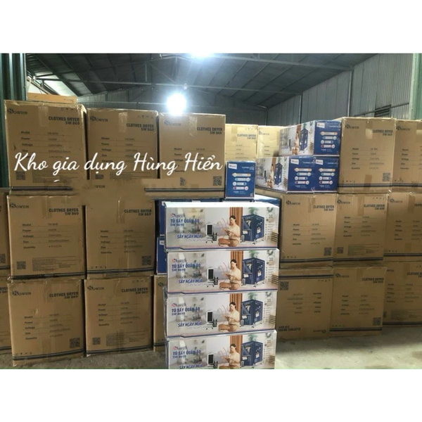 Tủ Sấy Quần Áo Quần Áo Sowun  SW869 - Sấy Tối Đa 30kg Quần Áo - Công Suất 1600W - Bảo Hành Chính Hãng 12 Tháng