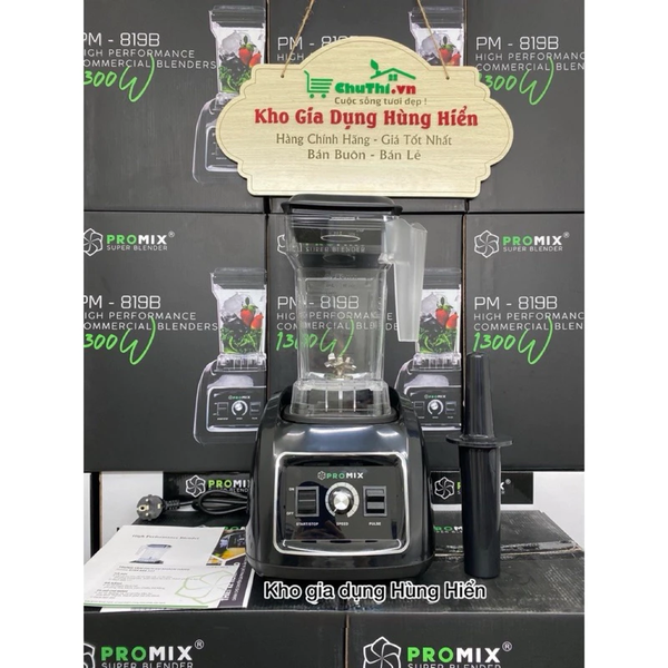 Máy xay sinh tố công nghiệp PROMIX - PM819B Công suất 1300W Dung tích 1.5l - Hàng chính hãng Bảo hành 36 tháng