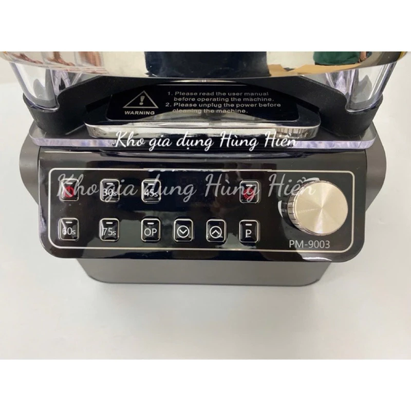 Máy Xay Sinh Tố Công Nghiệp PROMIX 9003 Dung Tích 2l, Công Suất 1800W - Hàng Chính Hãng - Bảo Hành 36 Tháng