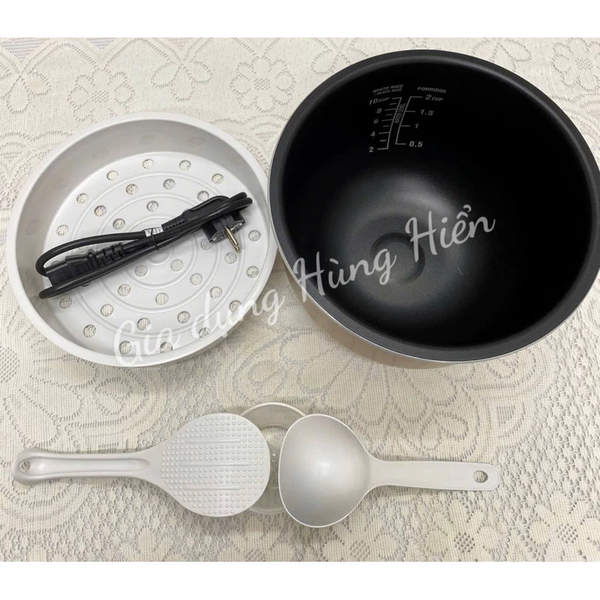 Nồi cơm điện cao tần Sharp KS-IH191V-RD - Dung tích 1.8L - Công suất 1300W - Hàng chính hãng - Bảo hành 12 tháng