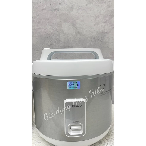 Nồi cơm điện Cuckoo CR-1720 960 W dung tích 3L - Hàng chính hãng bảo hành 24 tháng