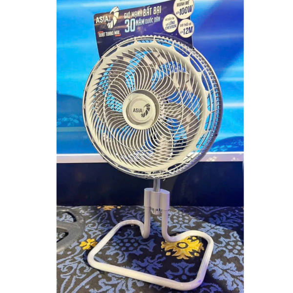 Quạt sàn Asia Turbo Max VY646990 - Công suất 100W - Tiết kiệm, tiện lợi - Bảo hành chính hãng 24 tháng