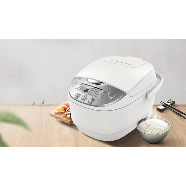 Nồi cơm điện tử TOSHIBA RC-18DH2PV(W)- Công suất 760W - 11 chế độ nấu - Bảo hành chính hãng 12 tháng