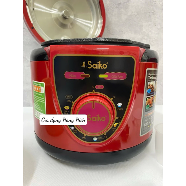 Nồi áp suất Saiko EPC - 418SU - Hàng Chính Hãng - Bảo hành 18 tháng