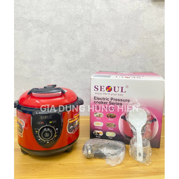 Nồi áp suất điện Seoul TSU-300A - Hàng chính hãng bảo hành 12 tháng