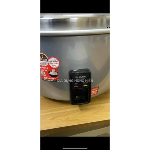 Nồi cơm điện nắp rời Sharp 6.5L, 7.8L, 9L - Hàng chính hãng - Bảo hành 12 tháng