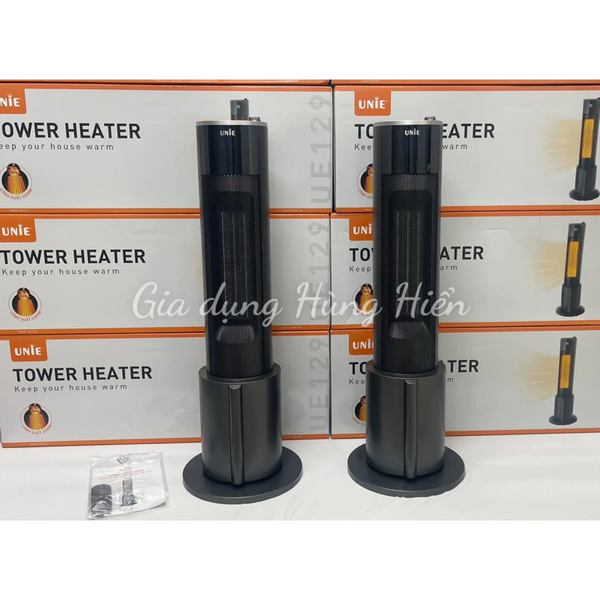 Máy Sưởi Gốm UNIE UE-129 - Công Suất 2200W - Bảo Hành Chính Hãng 12 Tháng