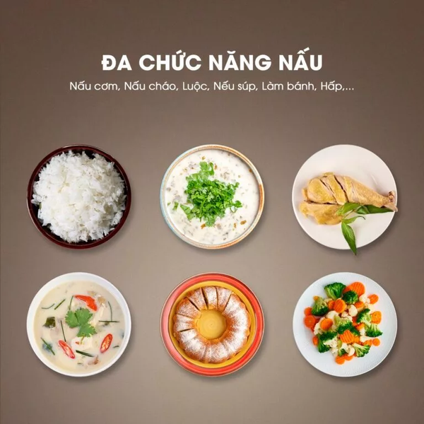 Nồi cơm điện Kalite KRC 8018 1.8L - Hàng chính hãng bảo hành 12  tháng.