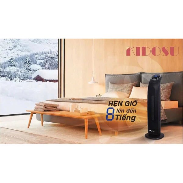 Máy Sưởi Gốm Kidosu KD-MS99 - Công suất 2200W - Bảo Hành Chính Hãng 12 Tháng