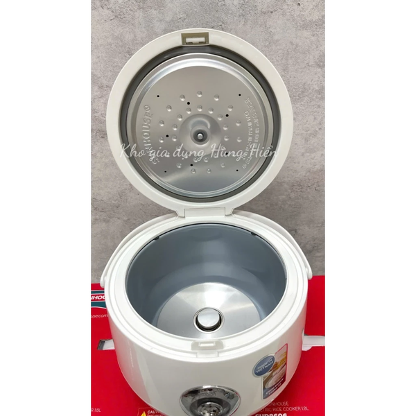 NỒI CƠM ĐIỆN 1.8 L SUNHOUSE SHD8606 - CÔNG SUẤT 700W - HÀNG CHÍNH HÃNG - BẢO HÀNH 12 THÁNG