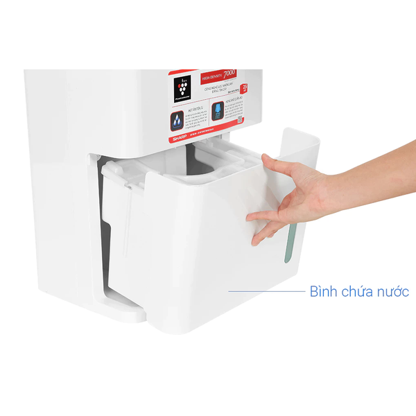 Máy Hút Ẩm Sharp DW-D12A-W  Công Suất 240W  Bảo Hành Chính Hãng 12 Tháng