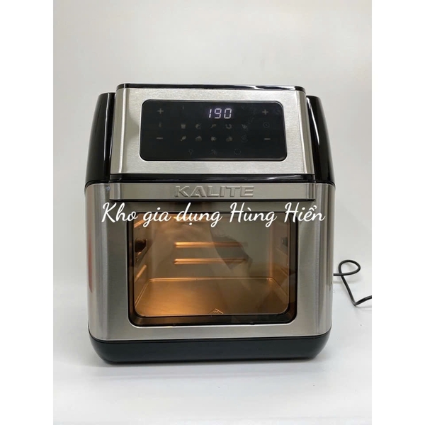 Nồi chiên không dầu Kalite Q10 - Dung tích 10 lít - Công suất 1800W - Hàng chính hãng bảo hành 24 tháng