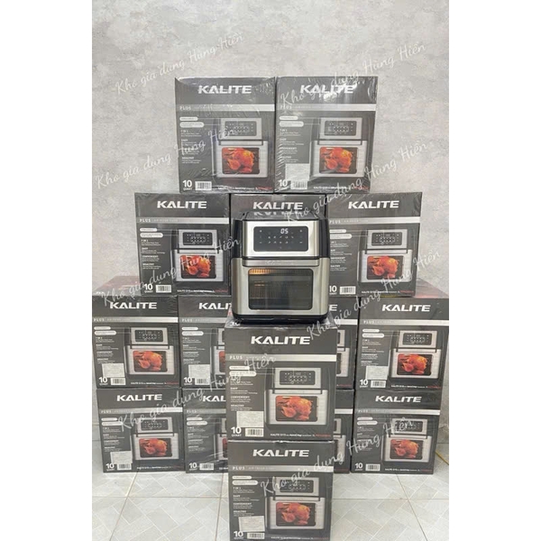 Nồi chiên không dầu Kalite Q10 - Dung tích 10 lít - Công suất 1800W - Hàng chính hãng bảo hành 24 tháng