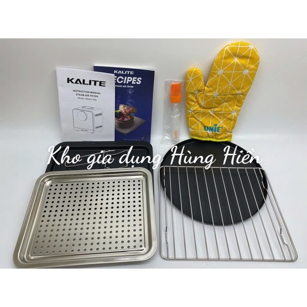 Nồi chiên không dầu hơi nước Kalite Steam Star - Dung tích 15 lít - Công suất 1635W - Hàng chính hãng bảo hành 24 tháng