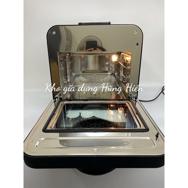 Nồi Chiên Không Dầu Hơi Nước Kalite Steam Pro - Dung tích 15  - Công suất 1500W - Hàng chính hãng bảo hành 24 tháng
