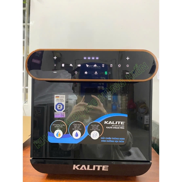 Nồi Chiên Không Dầu Hơi Nước Kalite Steam Pro - Dung tích 15  - Công suất 1500W - Hàng chính hãng bảo hành 24 tháng