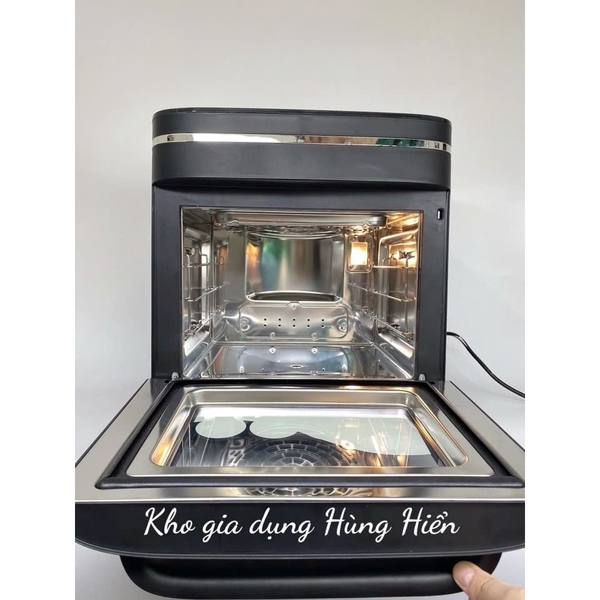 Nồi Chiên Không Dầu Hơi Nước Kalite Steam X - Dung Tích 15 lít - Công suất 1635W - Hàng Chính Hãng Bảo Hành 24 Tháng