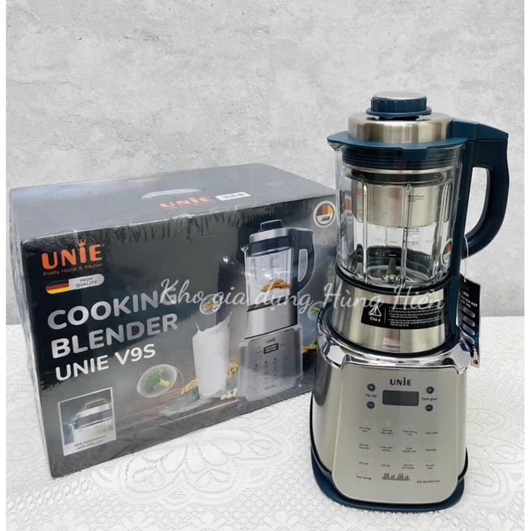 Máy Làm Sữa Hạt Xay Nấu Đa Năng UNIE V9S - Dung tích 1.75 lít - Công suất 1800W - Hàng Chính Hãng Bảo Hành 24 Tháng