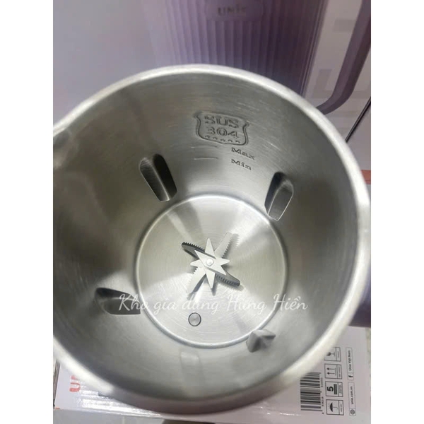 Máy làm sữa hạt, xay nấu đa năng UNIE UMB10 - Dung tích 1 lít - Công suất 800W - Hàng chính hãng bảo hành 12 tháng