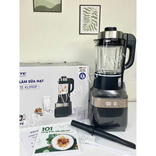 MÁY LÀM SỮA HẠT KALITE KL990P - Dug tích 1,75 lít - Công suất 2700W - Hàng chính hãng bảo hành 24 tháng