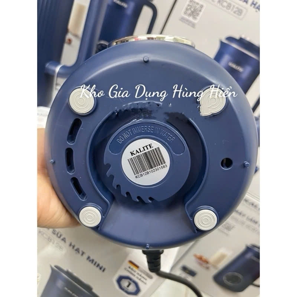 Máy Làm Sữa Hạt Mini Kalite KCB12B - Dung tích 1.2 lít - Công suất 980W - Hàng chính hãng bảo hành 12 tháng