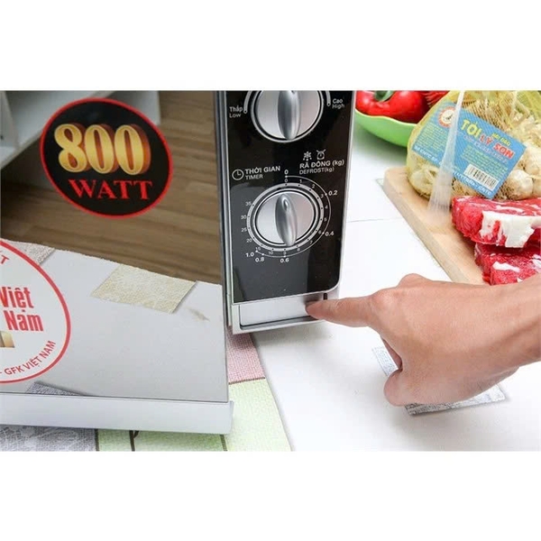 Lò vi sóng Sharp R-203VN-M - Dung tích 20 lít - Công suất 800W - Hàng chính hãng bảo hành 12 tháng