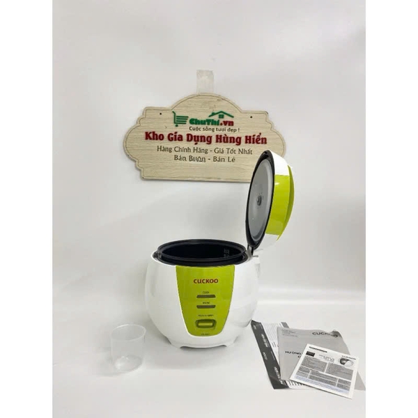 Nồi cơm điện Cuckoo CR-0661 - Dung tích 1 lít - Công suất 500W - Hàng chính hãng bảo hành 12 tháng