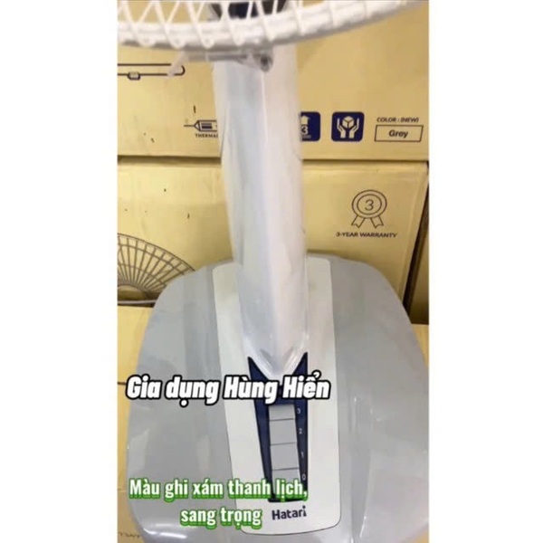 Quạt lửng Hatari HB-S16M7 XANH LÁ - Bảo hành chính hãng 36 tháng