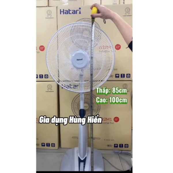 Quạt lửng Hatari HB-S16M7 XANH LÁ - Bảo hành chính hãng 36 tháng