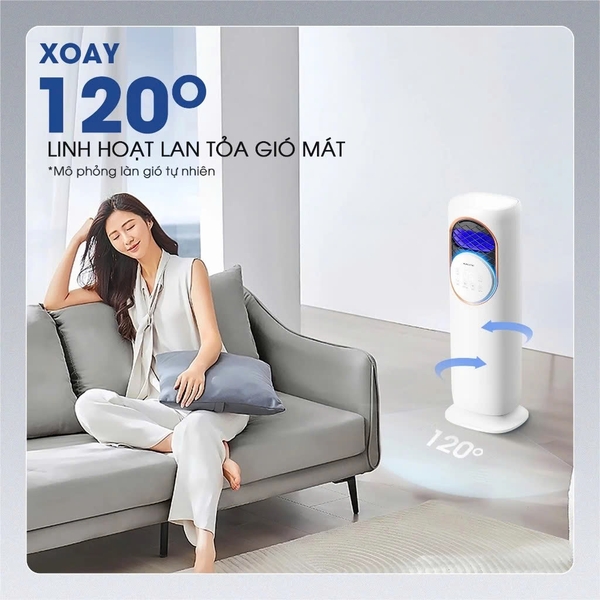 Quạt điều hòa thông minh KALITE KSA368 - Làm mát, sưởi ấm, diệt khuẩn - Bảo hành CHÍNH HÃNG 12 tháng