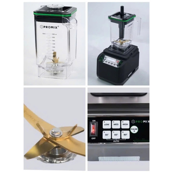 MÁY XAY SINH TỐ CÔNG NGHIỆP PROMIX PM-912B - CÔNG SUẤT 1800W - LƯỠI DAO 6 CÁNH TITAN - BẢO HÀNH ĐỘNG CƠ 36 THÁNG