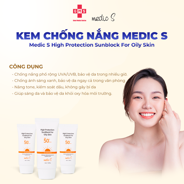 Kem chống nắng MedicS