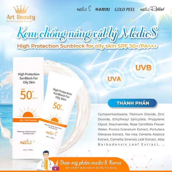 Kem chống nắng MedicS