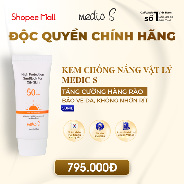 Kem chống nắng MedicS