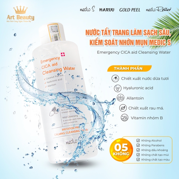 Nước tẩy trang MedicS