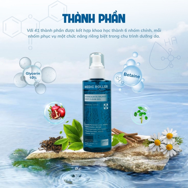 Sữa rửa mặt Medic Roller Professional