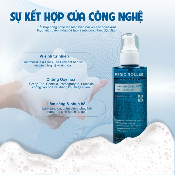 Sữa rửa mặt Medic Roller Professional