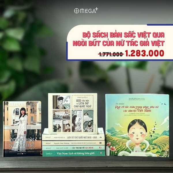 Bộ sách bản sắc Việt qua ngòi bút của nữ tác giả Việt