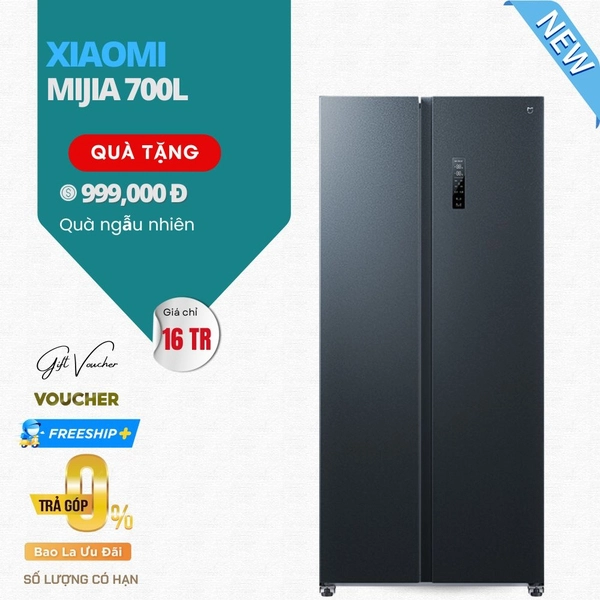 Tủ Lạnh Xiaomi Mijia 700L Có Ngăn Đông Mềm, Siêu Tiết Kiệm Điện