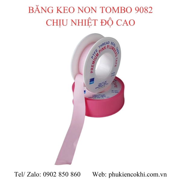Băng keo non Tombo 9082 chịu nhiệt độ cao, xuất xứ malaysia