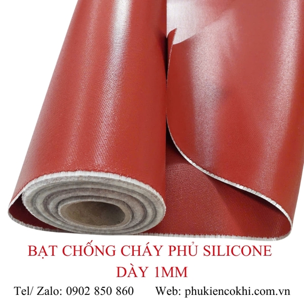 Bạt chống cháy phủ silicone