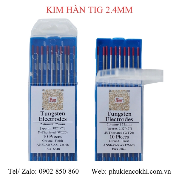 kim hàn tig 2.4mm