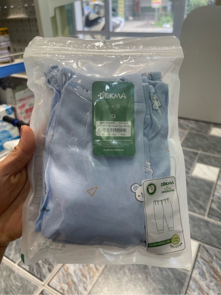 Quần dài sơ sinh Dokma