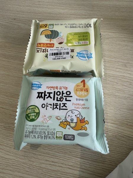 Phô mai tách muối hàn De Vinch
