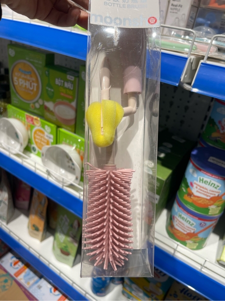 Set cọ bình moonship silicon