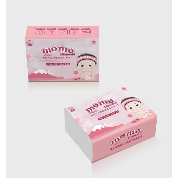 Khăn Giấy Ăn Momo 270 tờ