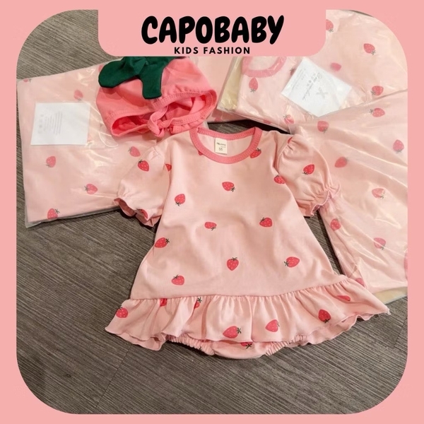 Set váy dâu 3ct bé gái ( 8-16kg)